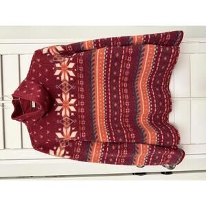 **SOLD**NWT L.L. Bean Cozy Cottage Fleece Funnelneck Pullover